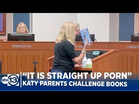 Katy ISD parents demand removal of &#039;pornographic&#039; books in schools.